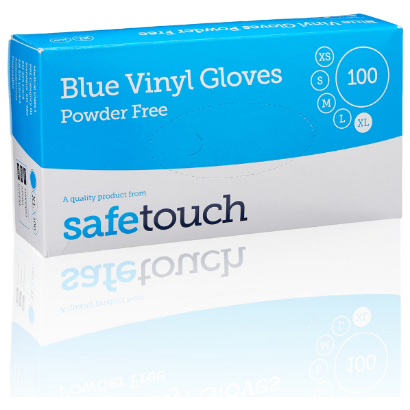 SafeTouch Blue Nitrile Gloves