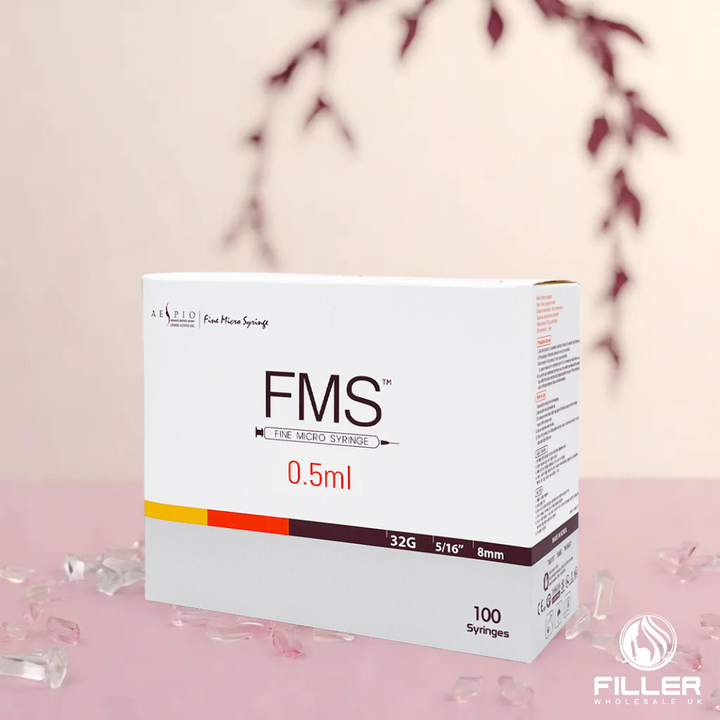 FMS™️ Fine Micro Syringe 0.5ml (100 Syringes)