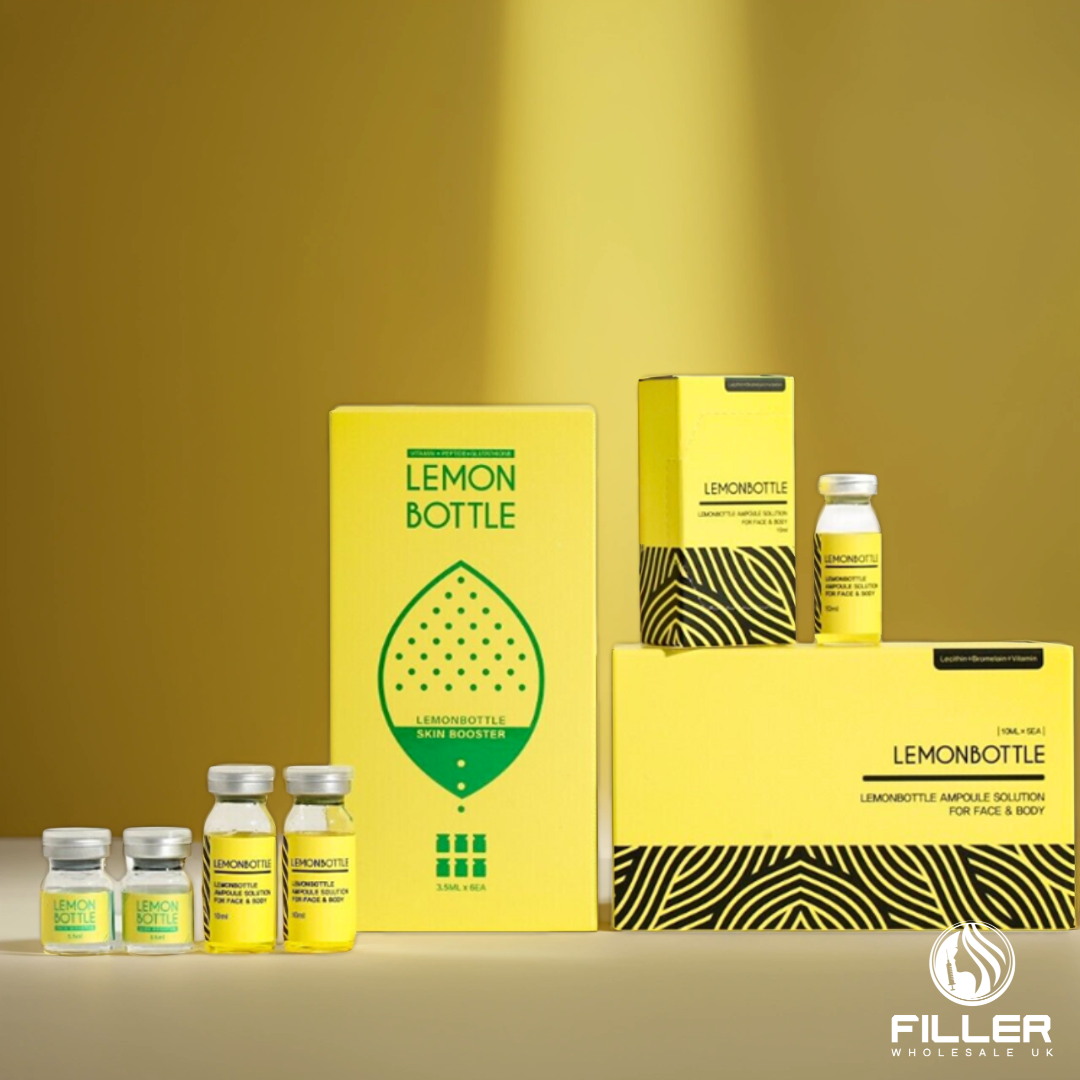 Lemon Bottle Fat Dissolver 5x10ml & Skin Booster package 6x3.5ml ...